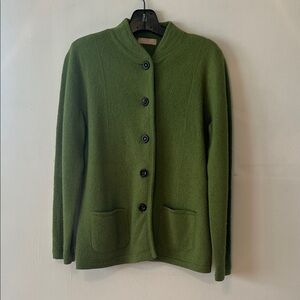 Kate Hill Olive Knit Sweater